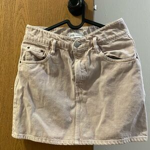 Zara V waisted A line skirt
